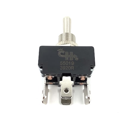 Cole Hersee Switch, Toggle, 25A Heavy Duty, Retail 55019-BP